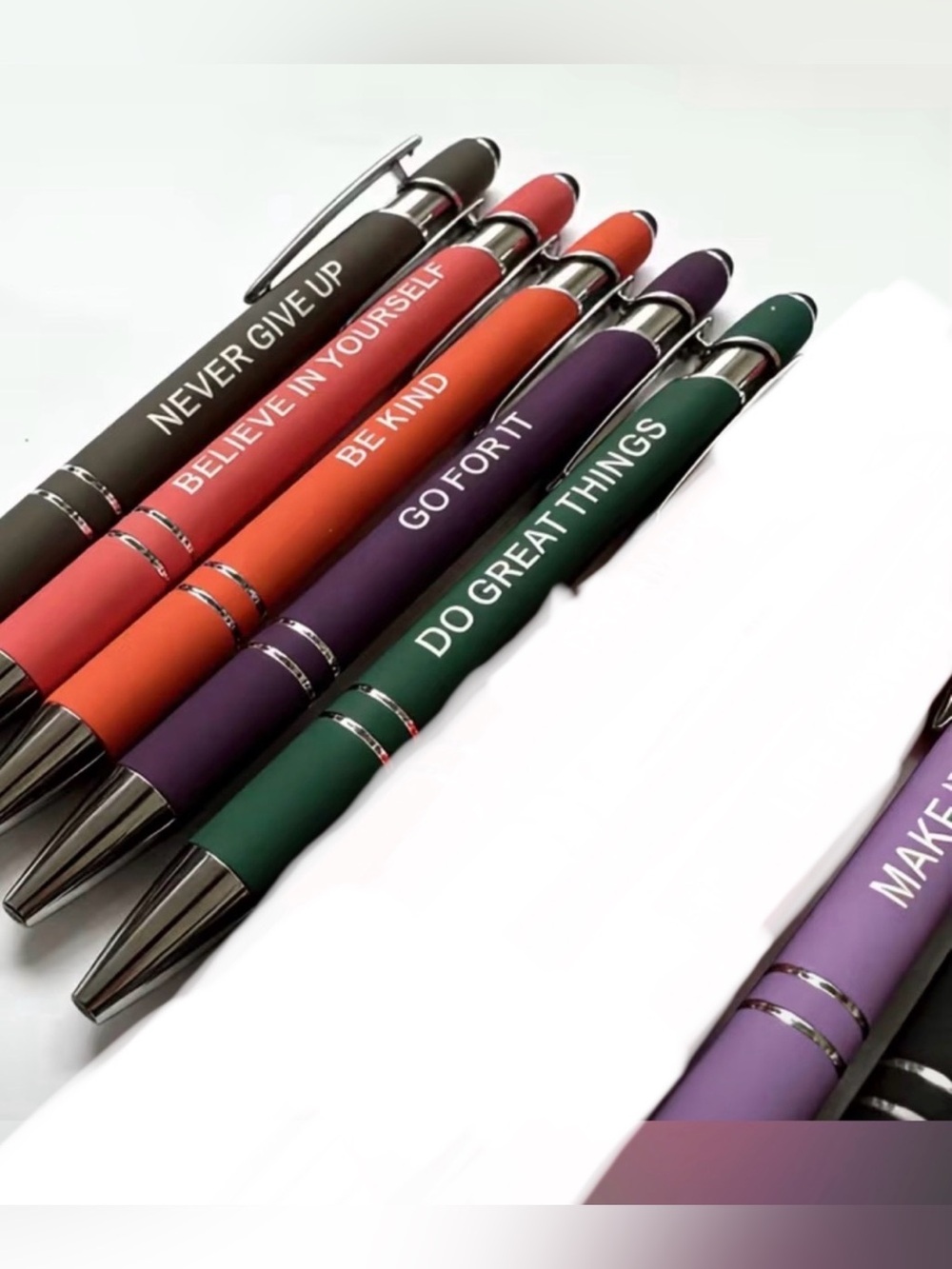 Motivational Stylus Ballpoint Pen 2-in-1 Touchscreen Pen (1) - Picture 2 of 3